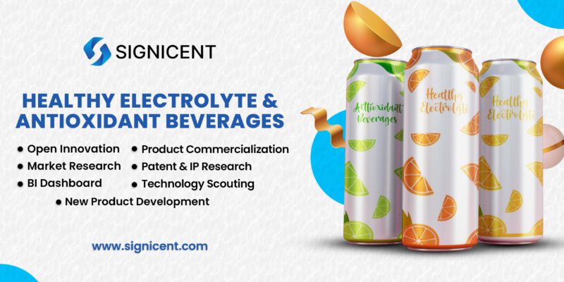 Healthy Electrolyte & Antioxidant Beverages By Signicent